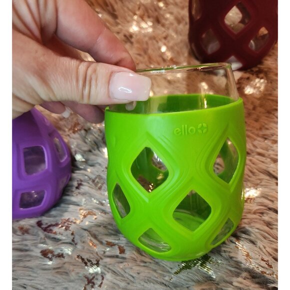 Ello Stemless Wine Glasses 4 Piece Set - Picture 3 of 5